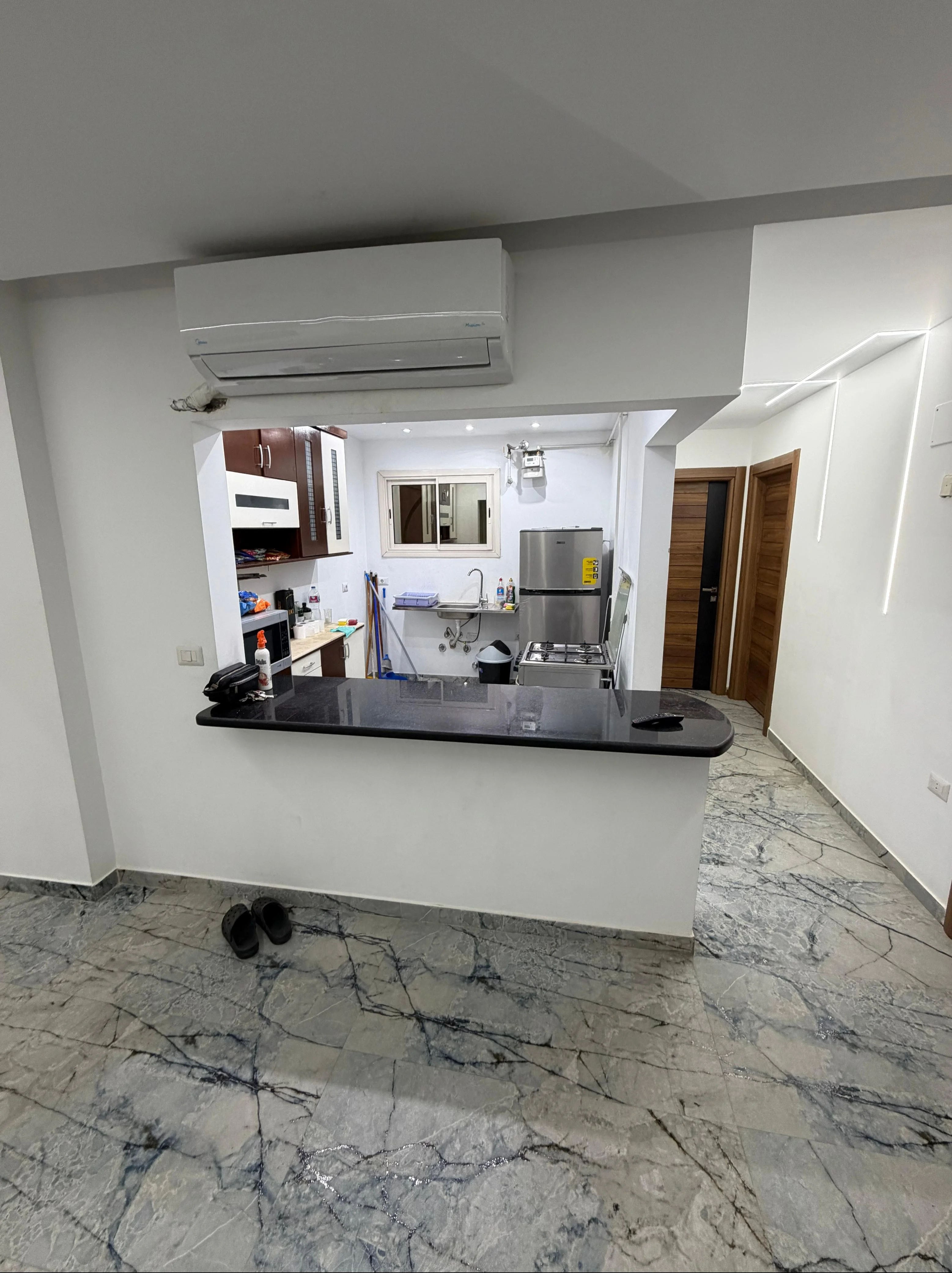 شقة مفروشة بالكامل مكونة من 3 غرف نوم للبيع في تاج سيتي - 144 متر