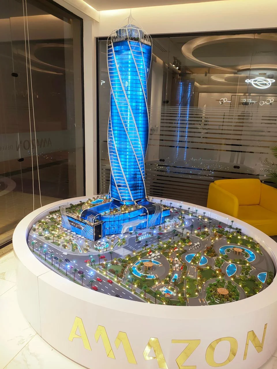 Fully-Finished Office for Sale in Amazon Capital Diamond Tower