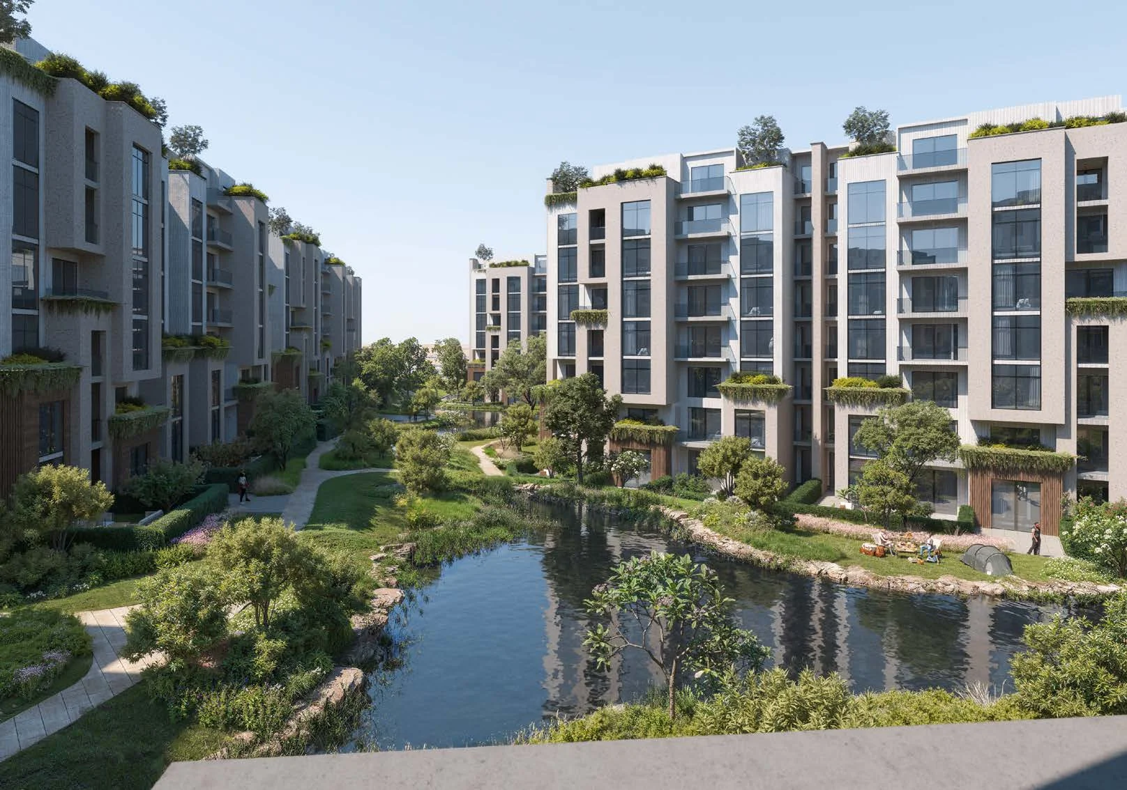 Penthouse for Sale in Ivoire West, Sheikh Zayed | 4BR with Roof & Pool Access — Available via Proplix
