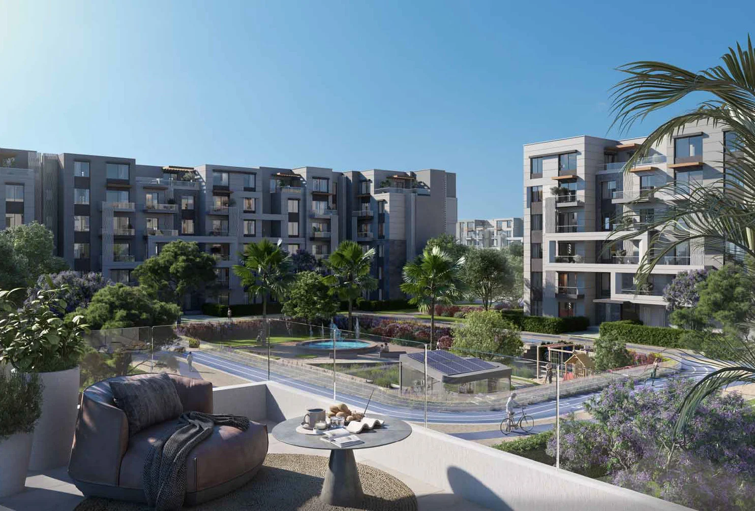1-Bedroom Apartment for Sale in Badya — October Gardens by Palm Hills Developments