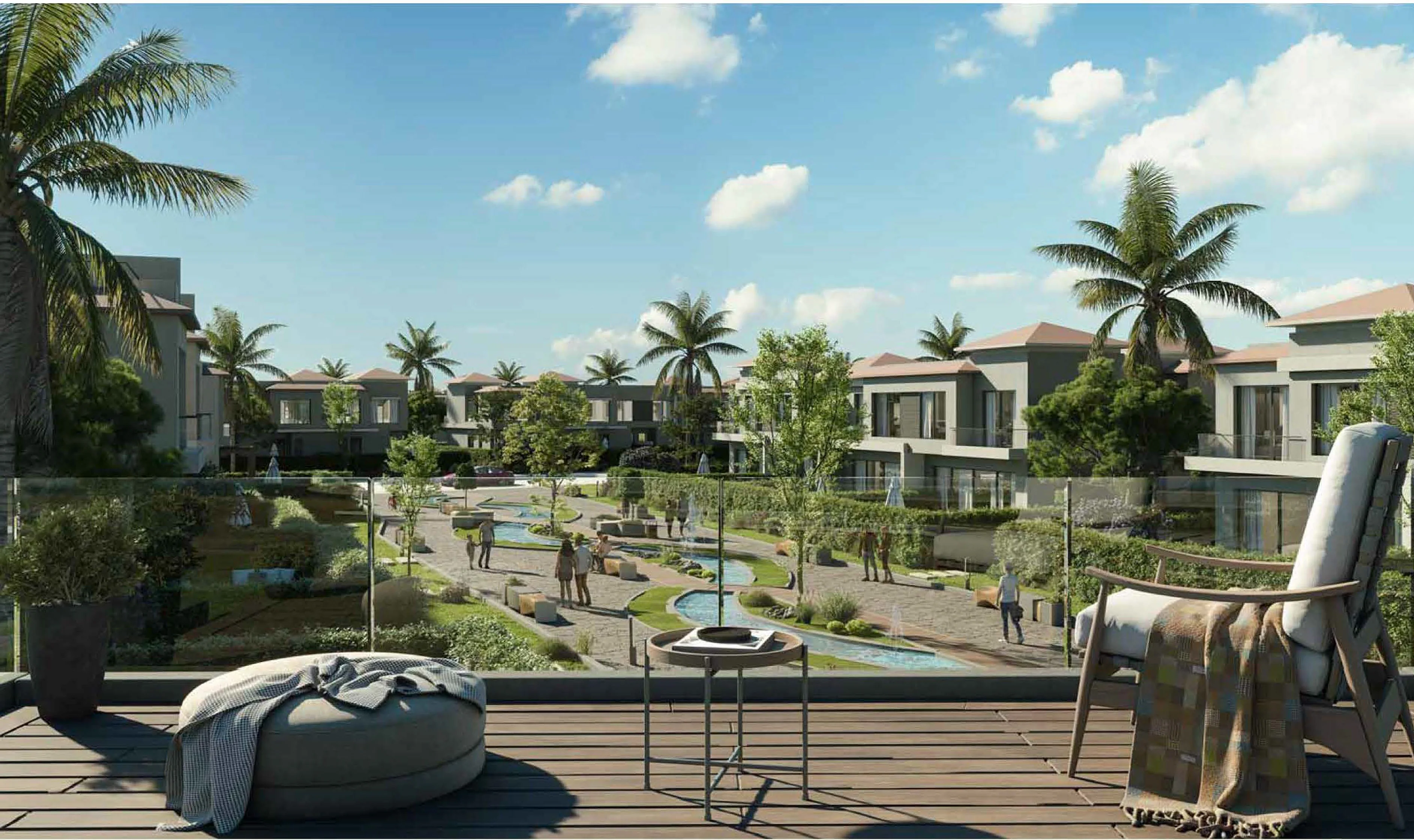 تاون هاوس 3 غرف للبيع في بادية — October Gardens من Palm Hills Developments