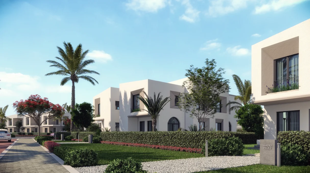 Corner Townhouse for Sale in Taj City - New Cairo