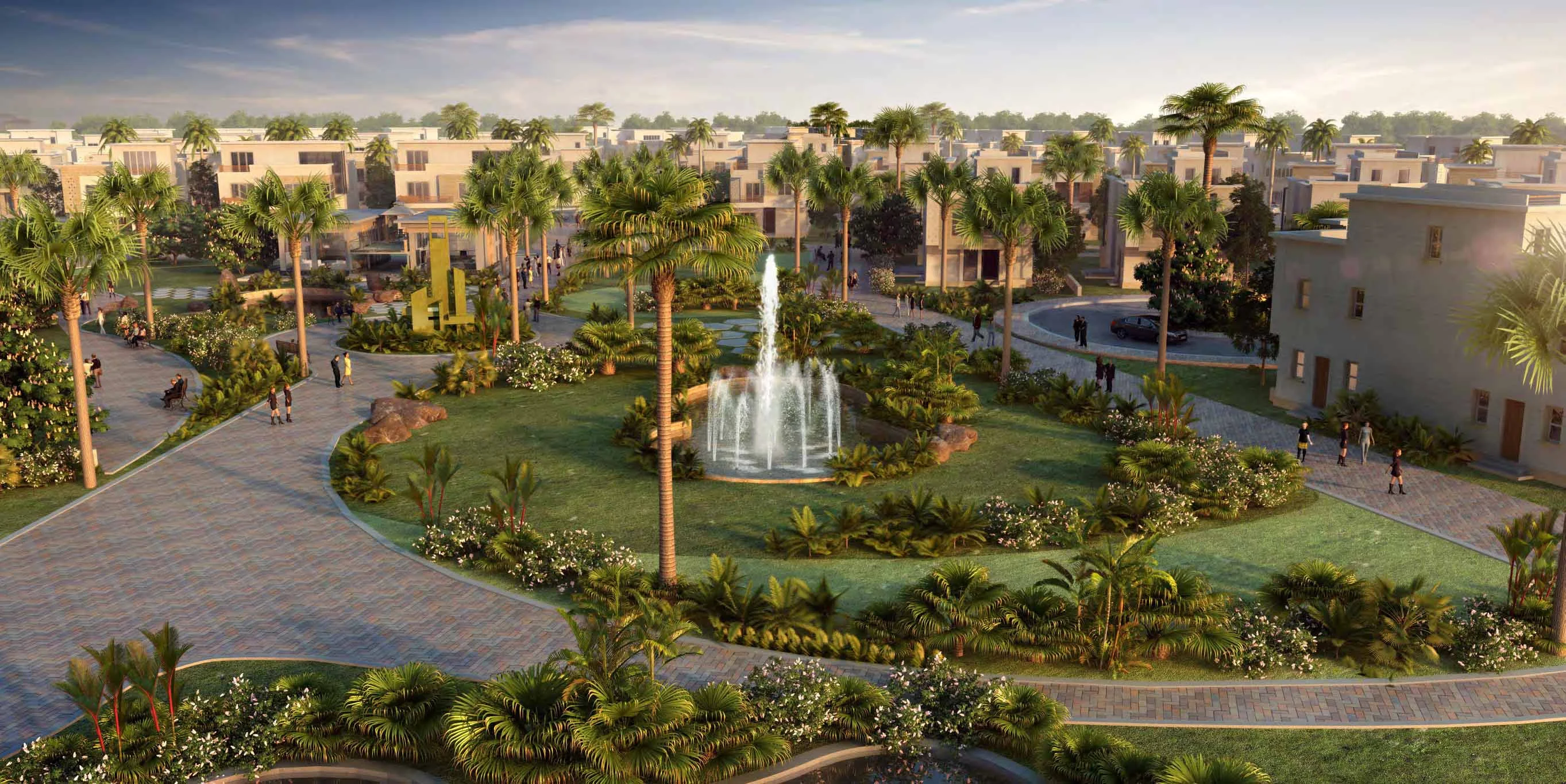 Luxury Villa for Sale in JEDAR with 4 Bedrooms by IWAN Developments in 6th of October City