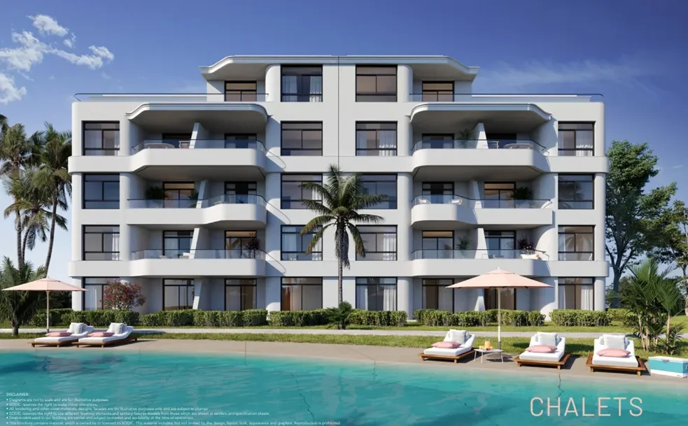 Stunning 3-Bedroom Chalet for Sale in June, Ras El Hekma by SODIC