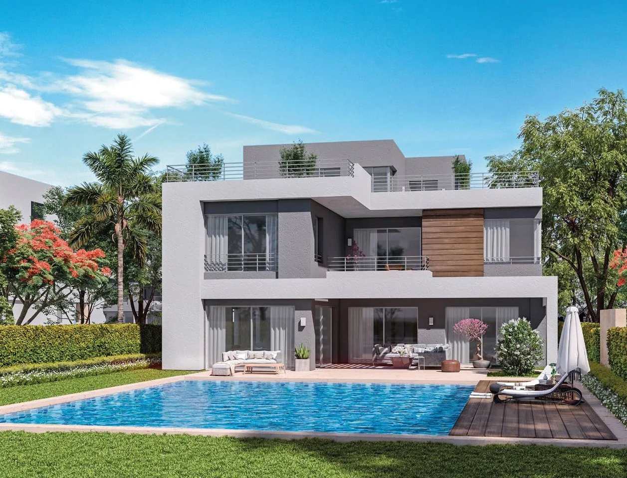 Stunning 3-Bedroom Villa for Sale in The Crown, 6th of October City by Palm Hills Developments