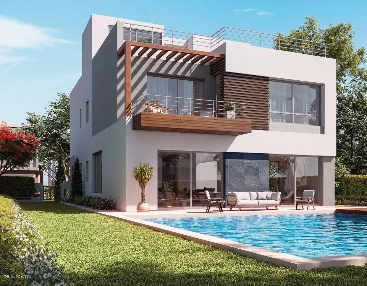 Luxurious 4-Bedroom Villa for Sale in The Crown, 6th of October City by Palm Hills Developments