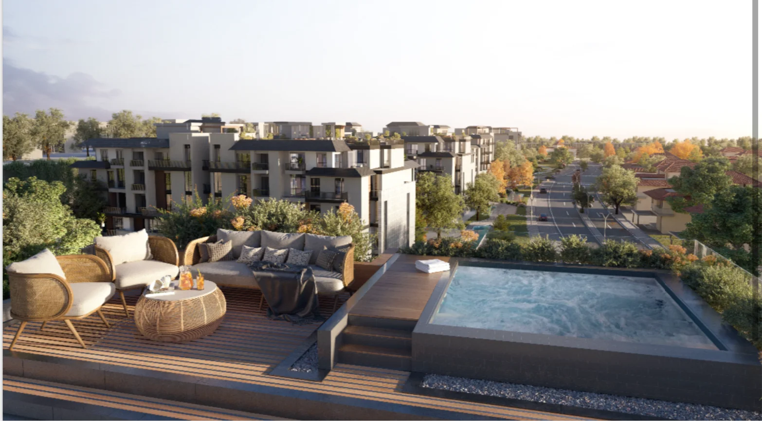Stunning 1-Bedroom Apartment for Sale in Stone Park, New Cairo by Roya Developments