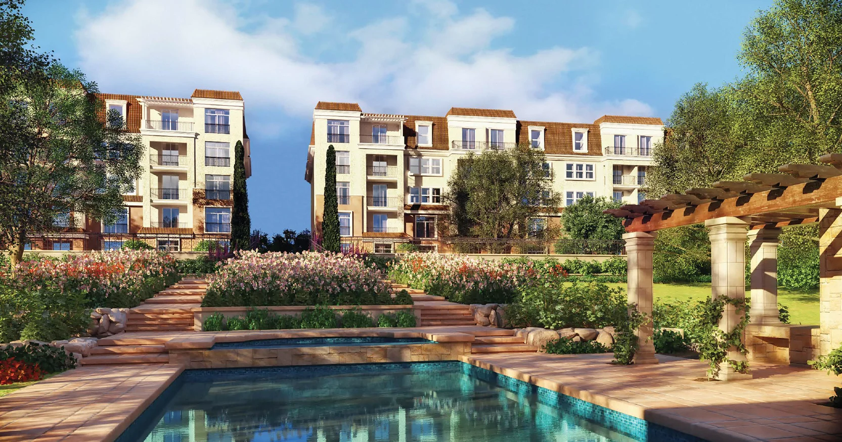 Stunning Corner Townhouse for Sale in Sarai – New Cairo