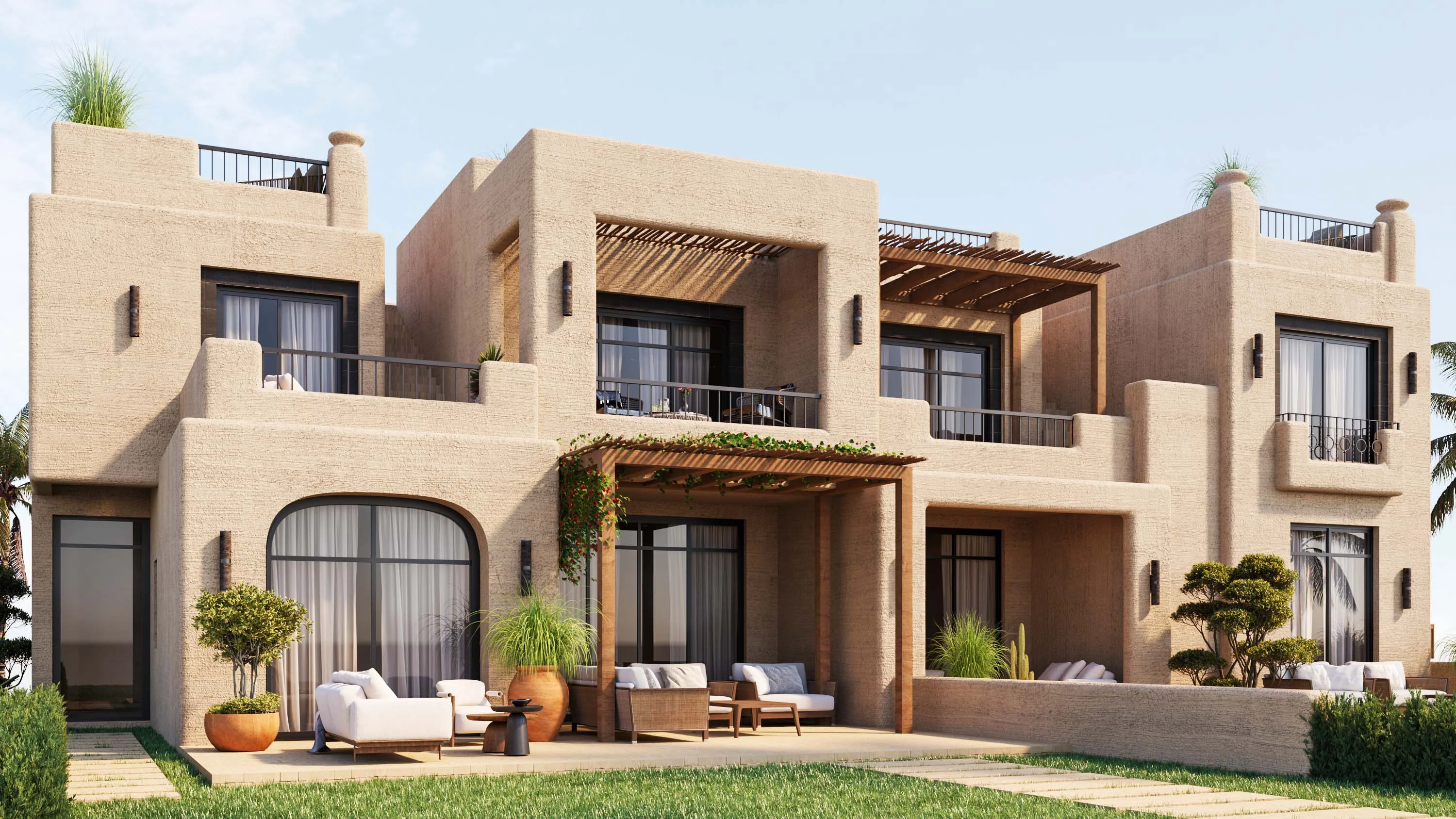 Chalet for Sale in Saada North Coast with 3 Bedrooms - Horizon Egypt Development