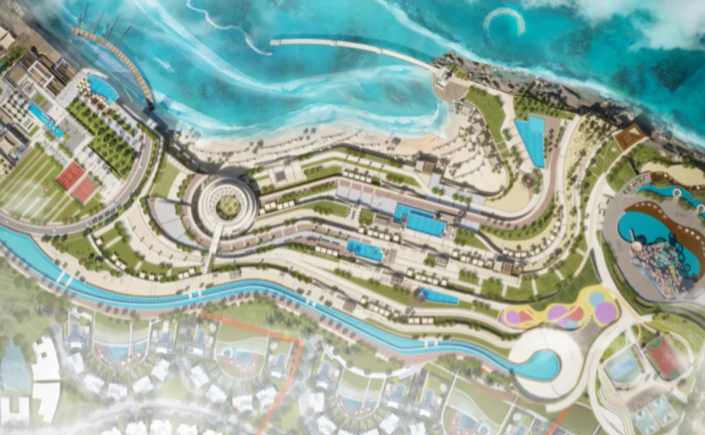 Chalet for Sale in Sea View with 2 Bedrooms - North Coast by Jdar Development