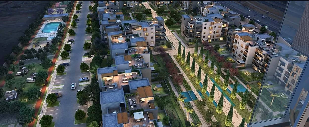 شقة 2 غرفة نوم للبيع في أبراج AEON بمدينة 6 أكتوبر — شركة مراكز