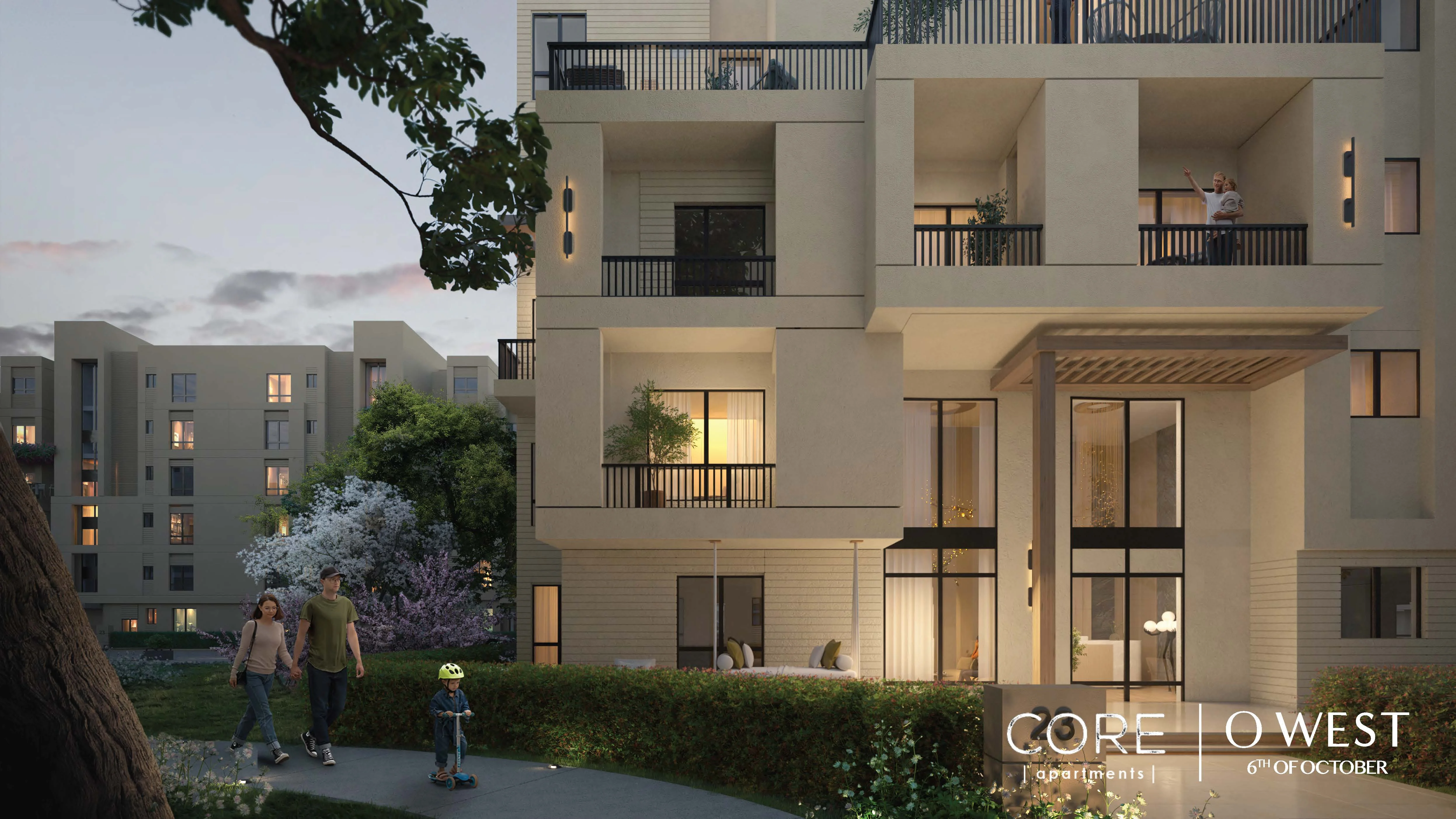 1-Bedroom Apartment for Sale in O West (Orascom) — Core Phase, 84 m²