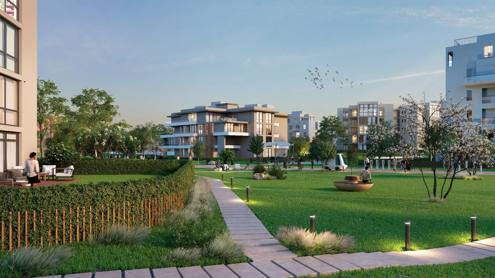 1-Bedroom Apartment for Sale in O West — October Gardens by Orascom Development
