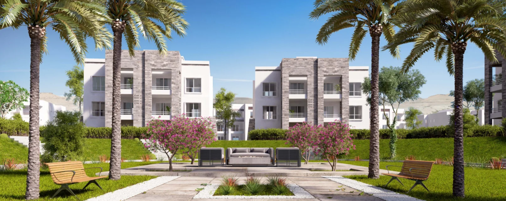 2-Bedroom Chalet for Sale in Amwaj, Sidi Abdel Rahman — Al Ahly Sabbour