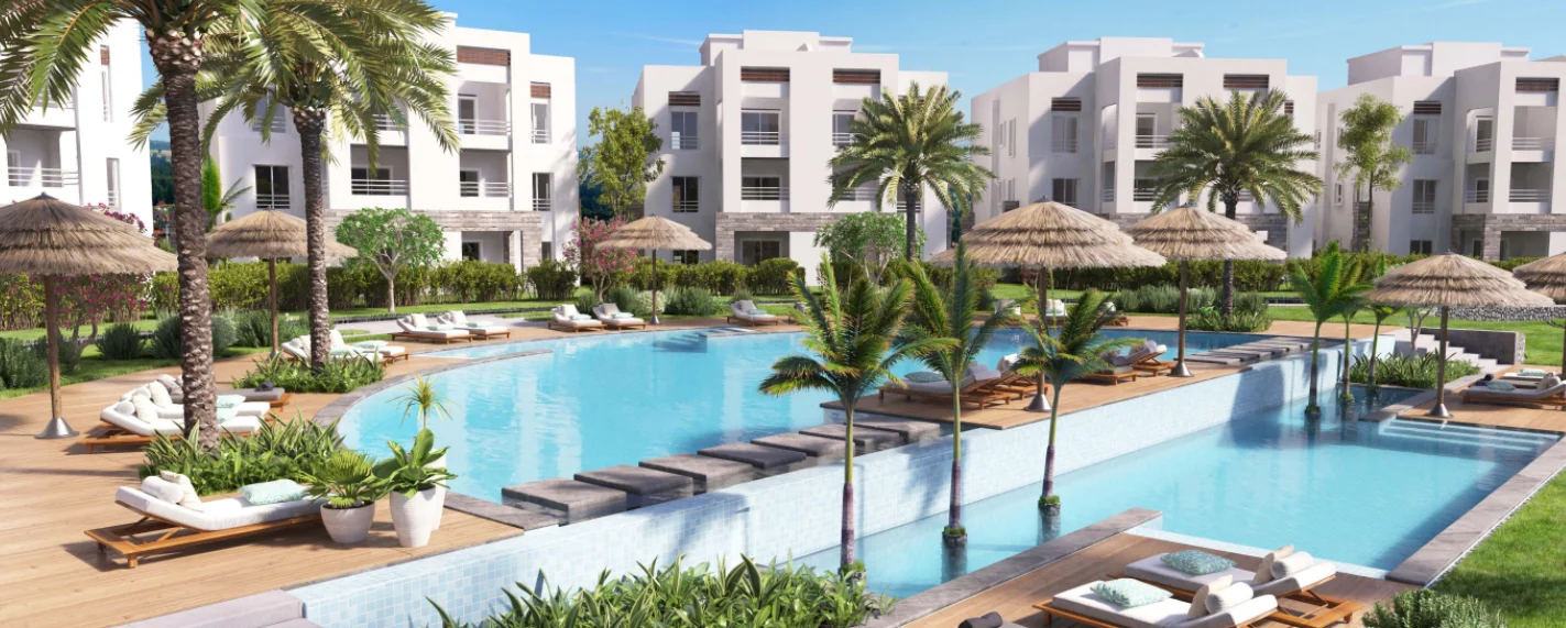 2-Bedroom Chalet for Sale in Amwaj, Sidi Abdel Rahman — Al Ahly Sabbour